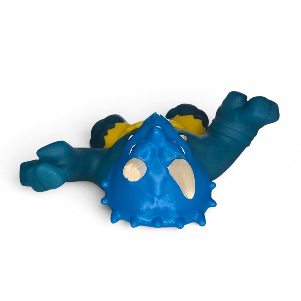Heroes of Goo Jit Zu Dino Power Tritops Triceratops Chomp Attack Figure Toy 2020 - Picture 5 of 8